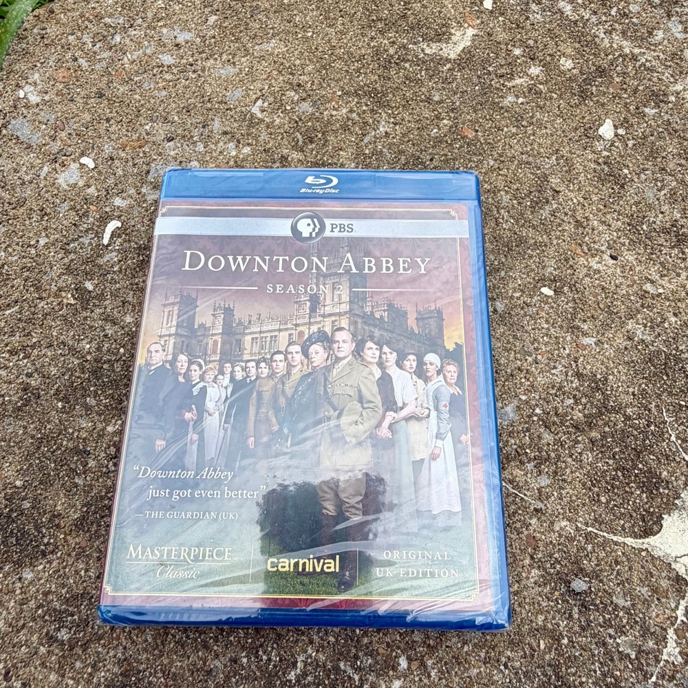 Downton Abbey Season 2 Blu-ray PBS Masterpiece Classic Original UK Edition New